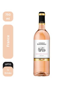 Charles Rousseau Grenache - Cinsault Rose Wine 750