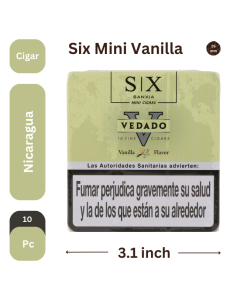 Vedado - Six Mini Vanilla (Set 10)