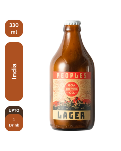 Peoples Lager Pint 330 Ml