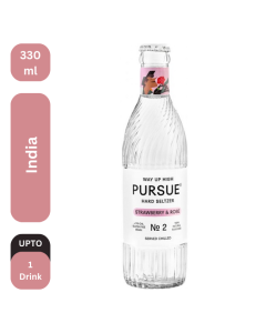 Pursue Hard Seltzer Strawberry & Rose 330 Ml