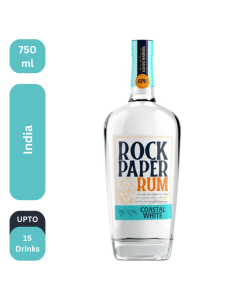 Rock Paper Indian Coastal White Rum 750 Ml