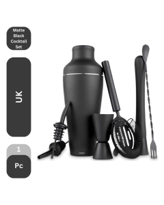 Biante - Parisian Matte Black Cocktail Set