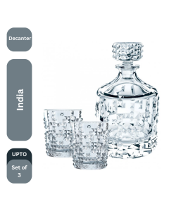 Nachtmann - Punk Decanter With Whisky 99501 (Set 3)