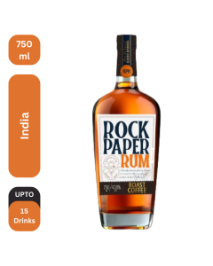 Rock Paper Indian Roast Coffee Rum 750 Ml