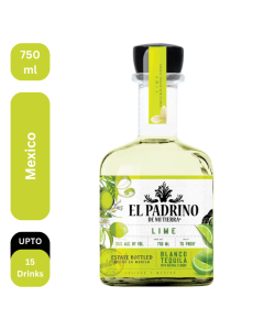 El Padrino Lime Blanco Tequila 750 Ml