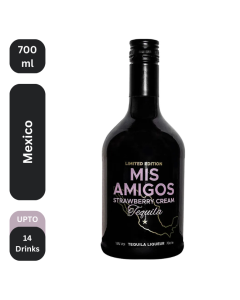 Mis Amigos Strawberry Cream Tequila 700 Ml