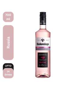 Moskovskaya Pink Raspberry And Lime Vodka 700 Ml