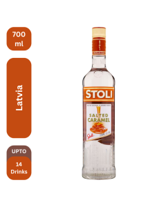 Stoli Salted Caramel Flavored Vodka 700 Ml