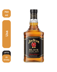 Jim Beam Black Extra Aged Bourbon 750 Ml