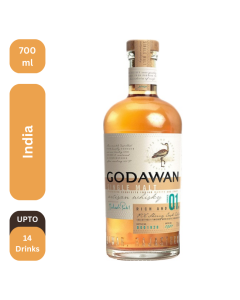 Godawan 01 Rich and Rounded Single Malt 700 Ml