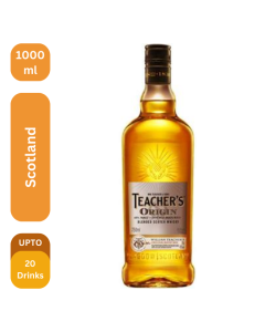 Teachers Origin Imported Blended Scotch Whisky  1000 Ml