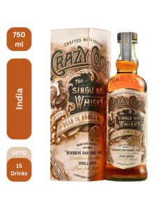 Crazy Cock - Aged In Double Oak Single Malt 750 Ml