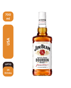 Jim Beam Kentucky Straight Bourbon Imported  Whisky 700 Ml