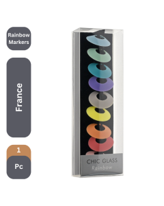 Biante - Chic Glass Rainbow Markers