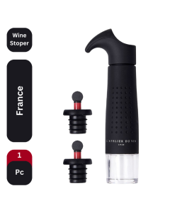 Biante - Gard'Vin On/Off Black Wine Stopper