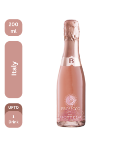 Bottega Casa Brut 200 Ml - Rose Prosecco