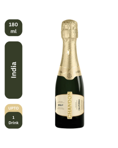 Chandon Brut India 180 Ml Nip (Nr) - White Sparkli